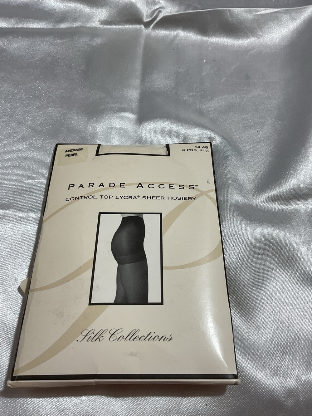 Control Top Sheer Hosiery - Pearl